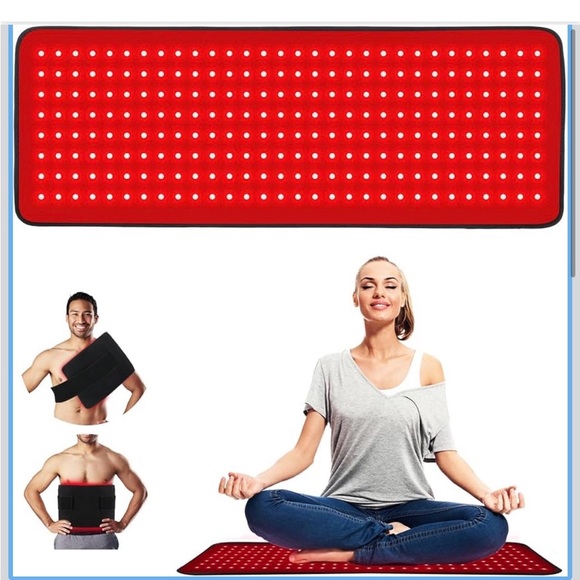 NIB LovTravel Red Light Therapy PadPain ReliefXLDeep Penetrating Infrared Lt